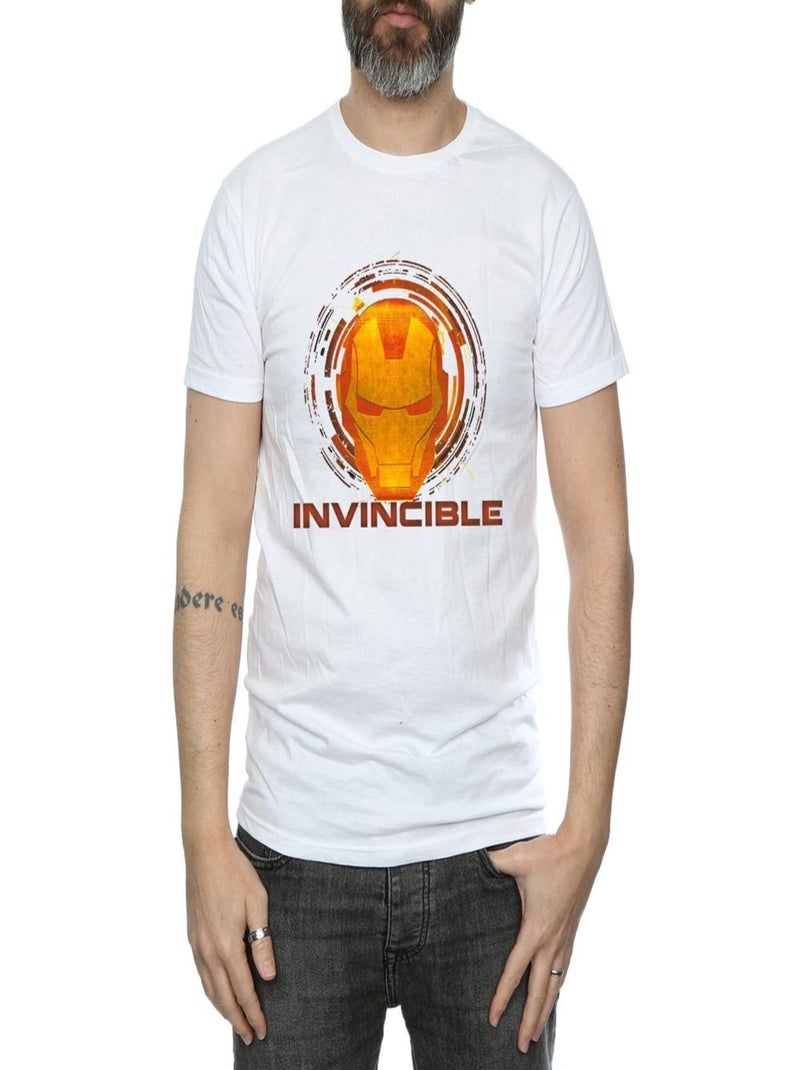 Marvel - T-shirt INVINCIBLE Blanc - Kiabi