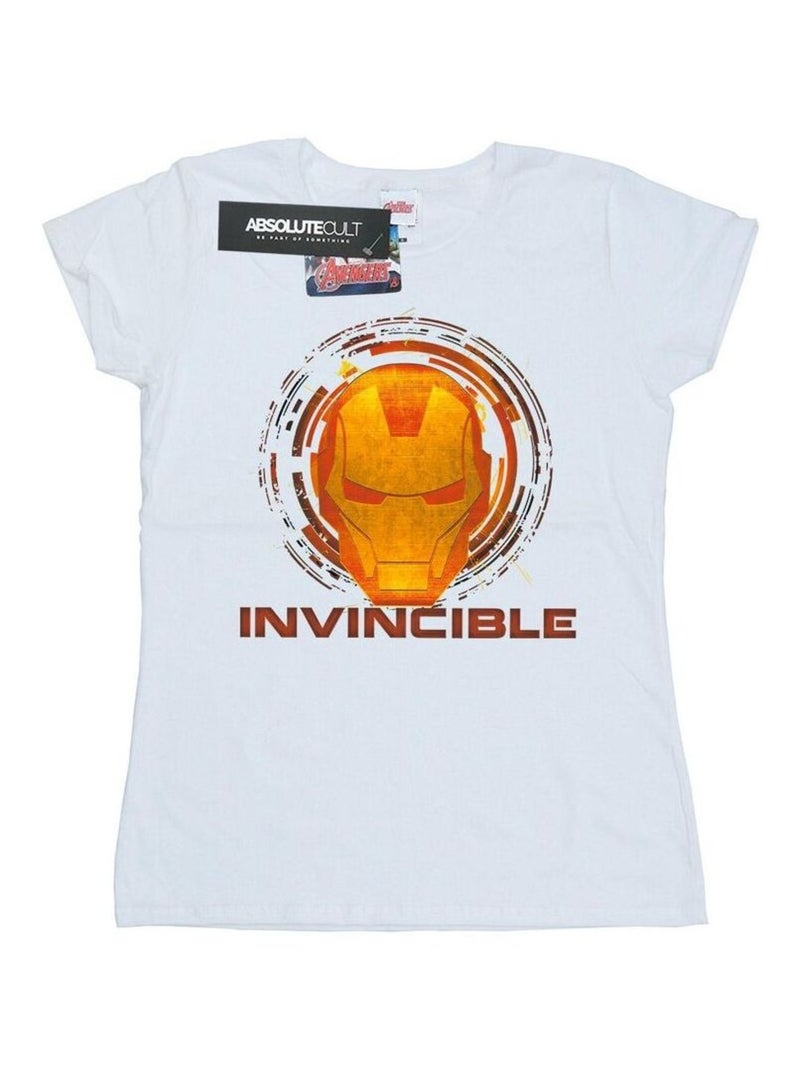 Marvel - T-shirt INVINCIBLE Blanc - Kiabi