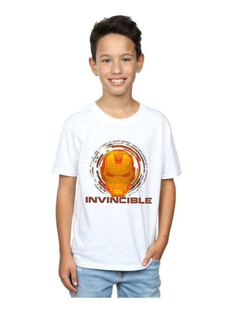 Marvel - T-shirt INVINCIBLE Blanc - Kiabi