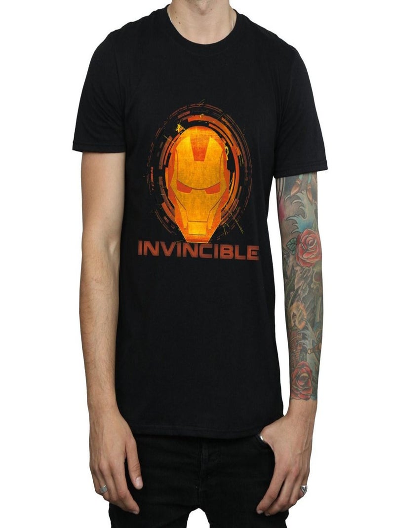 Marvel - T-shirt INVINCIBLE Noir - Kiabi