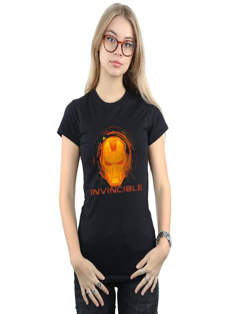 Marvel - T-shirt INVINCIBLE Noir - Kiabi