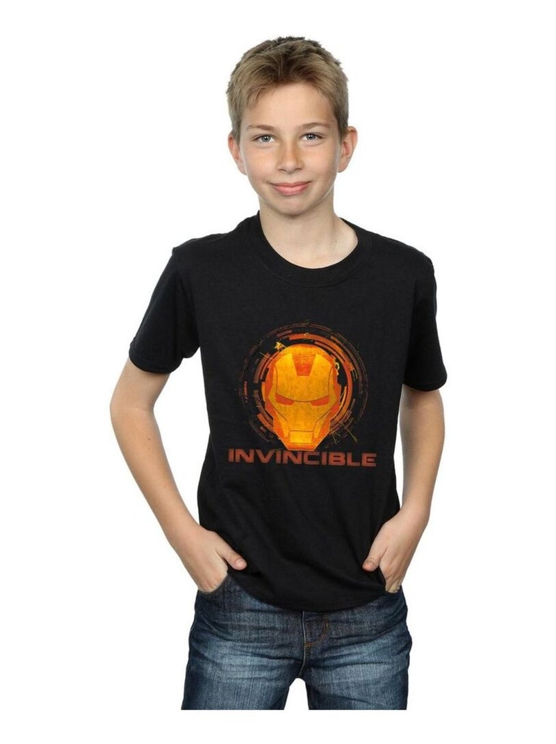 Marvel - T-shirt INVINCIBLE Noir - Kiabi
