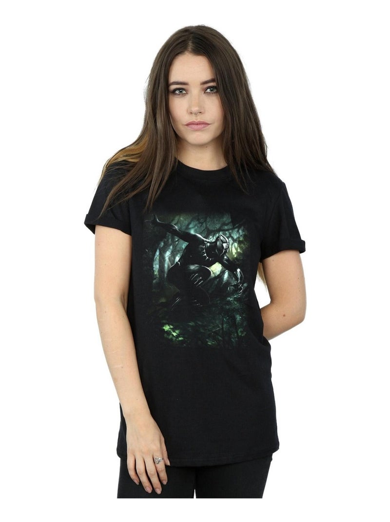Marvel - T-shirt JUNGLE RUN Noir - Kiabi