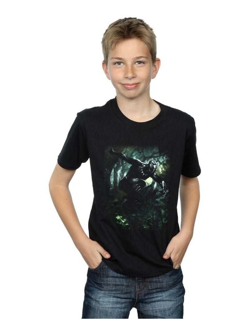 Marvel - T-shirt JUNGLE RUN Noir - Kiabi