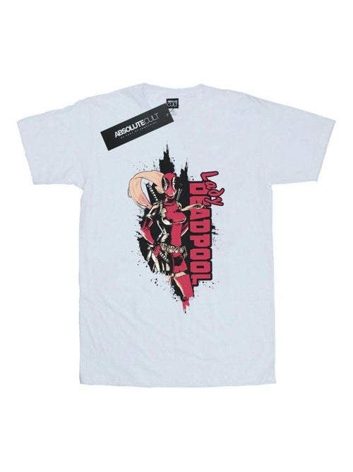 Marvel - T-shirt LADY DEADPOOL - Kiabi Marvel - T-shirt LADY DEADPOOL - Kiabi
