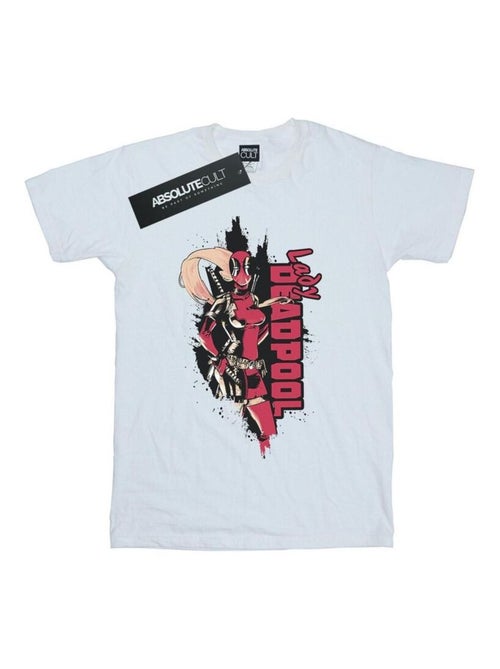 Marvel - T-shirt LADY DEADPOOL - Kiabi
