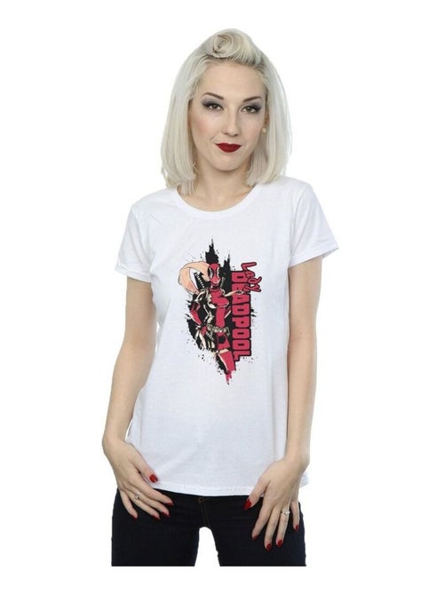 Marvel - T-shirt LADY DEADPOOL - Kiabi