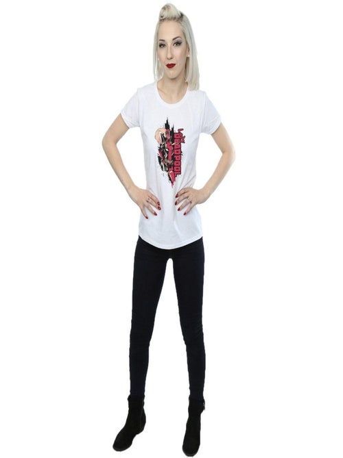 Marvel - T-shirt LADY DEADPOOL - Kiabi Marvel - T-shirt LADY DEADPOOL - Kiabi