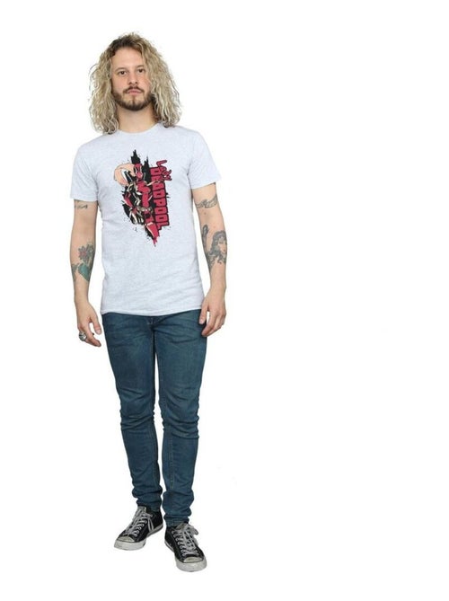 Marvel - T-shirt LADY DEADPOOL - Kiabi