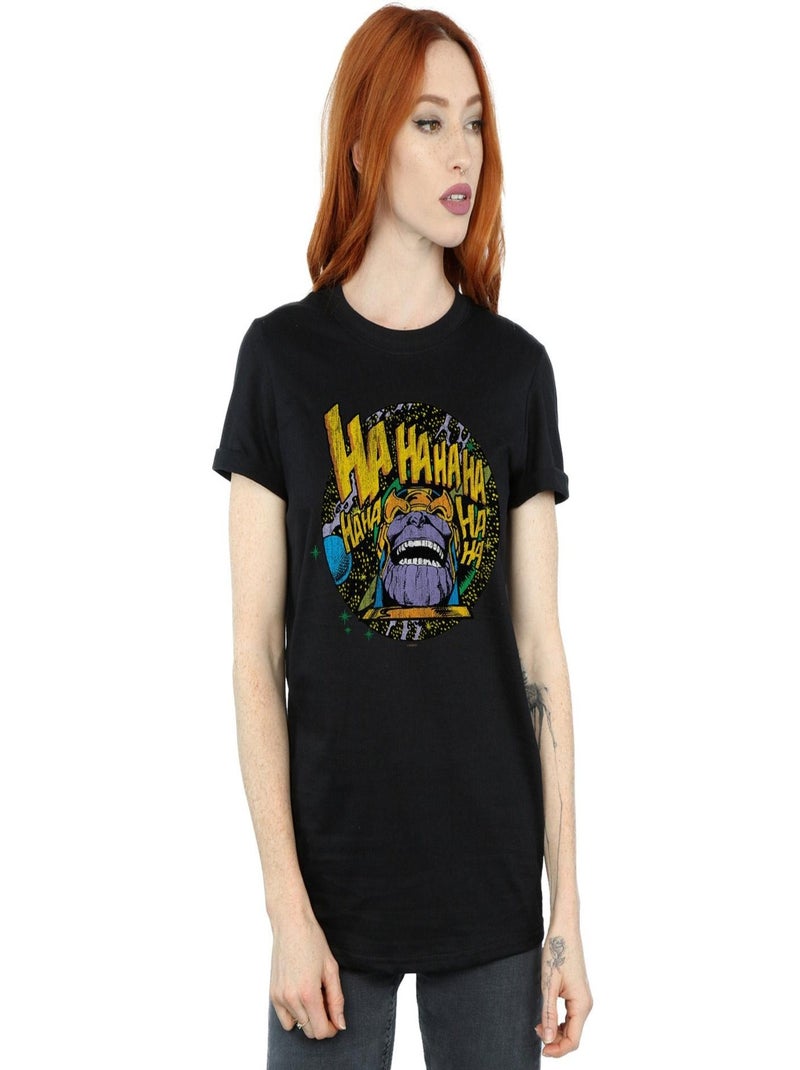 Marvel - T-shirt LAUGHS Noir - Kiabi