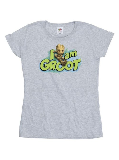 Marvel - T-shirt Les Gardiens de la Galaxie AM GROOT - Kiabi