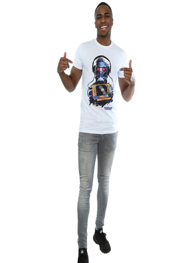 Marvel - T-shirt Les Gardiens de la Galaxie Blanc - Kiabi