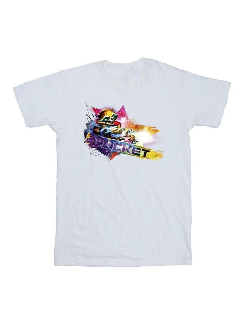 Marvel - T-shirt Les Gardiens de la Galaxie Blanc - Kiabi