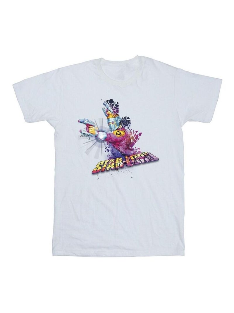 Marvel - T-shirt Les Gardiens de la Galaxie Blanc - Kiabi