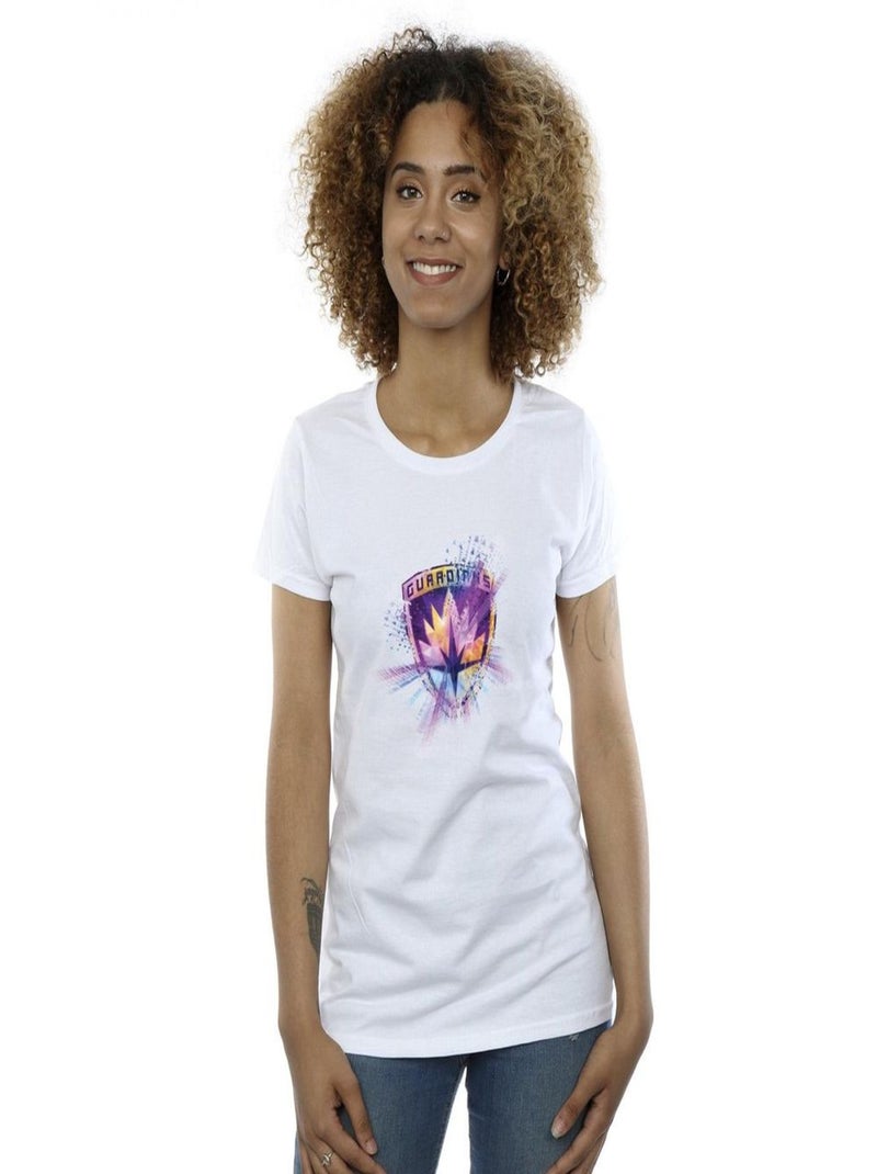 Marvel - T-shirt Les Gardiens de la Galaxie Blanc - Kiabi