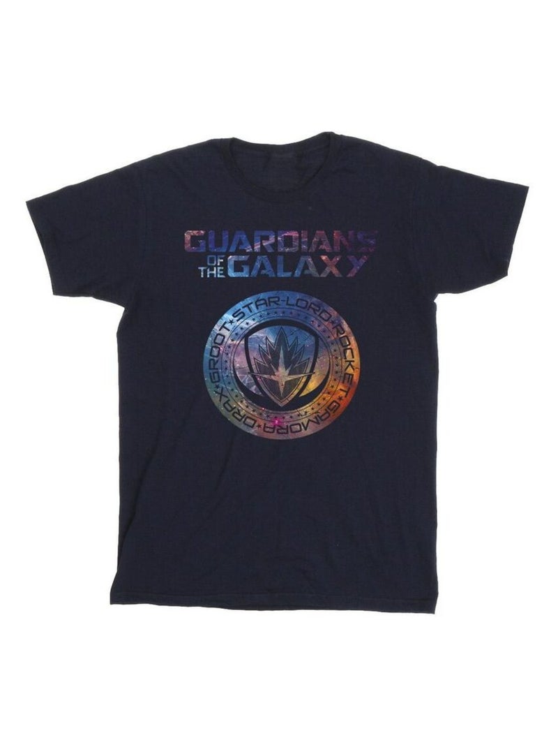 Marvel - T-shirt Les Gardiens de la Galaxie Bleu marine - Kiabi