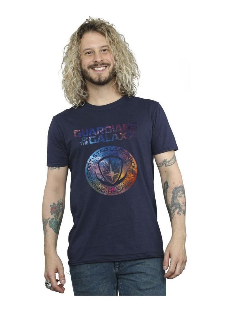 Marvel - T-shirt Les Gardiens de la Galaxie Bleu marine - Kiabi