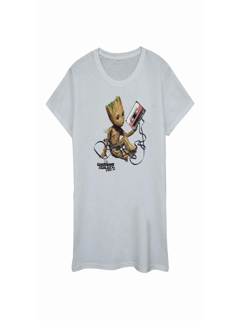Marvel - T-shirt Les Gardiens de la Galaxie Gris chiné - Kiabi