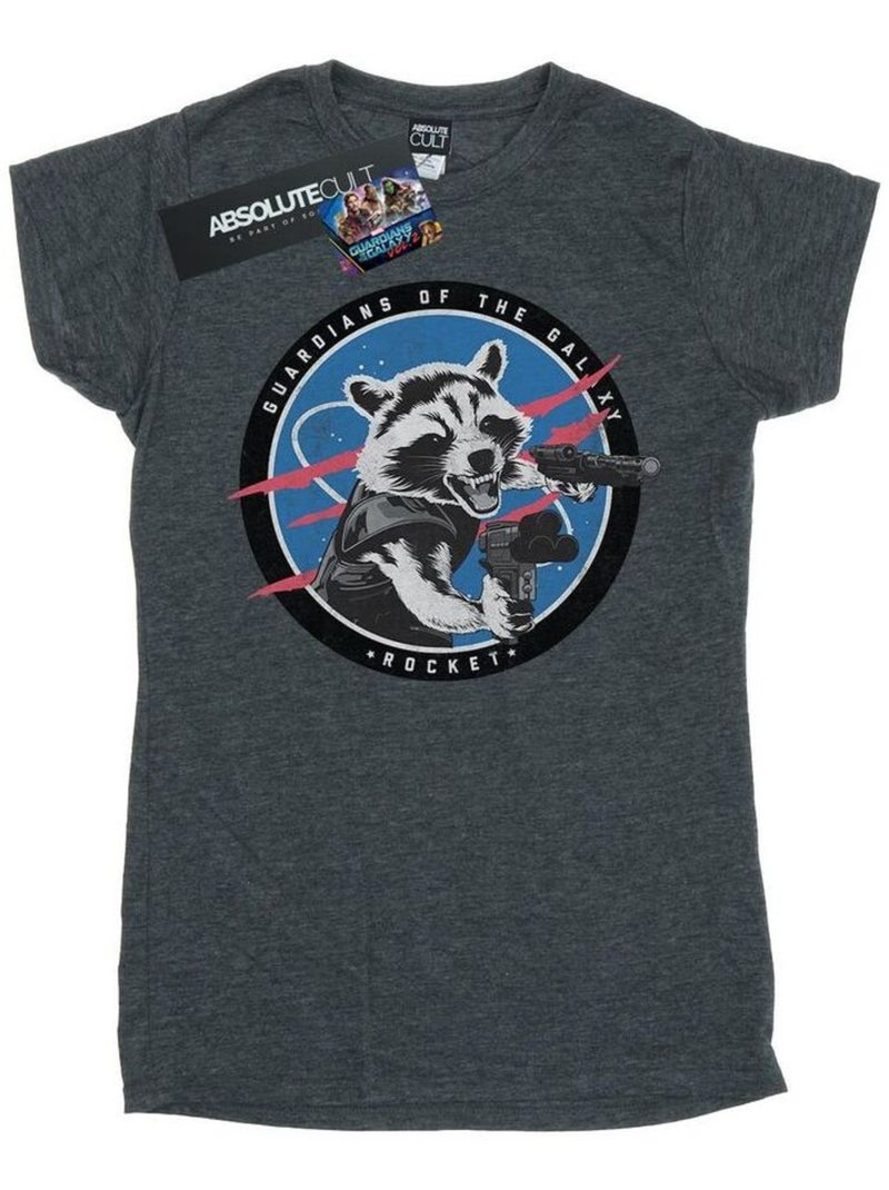 Marvel - T-shirt Les Gardiens de la Galaxie Gris foncé - Kiabi