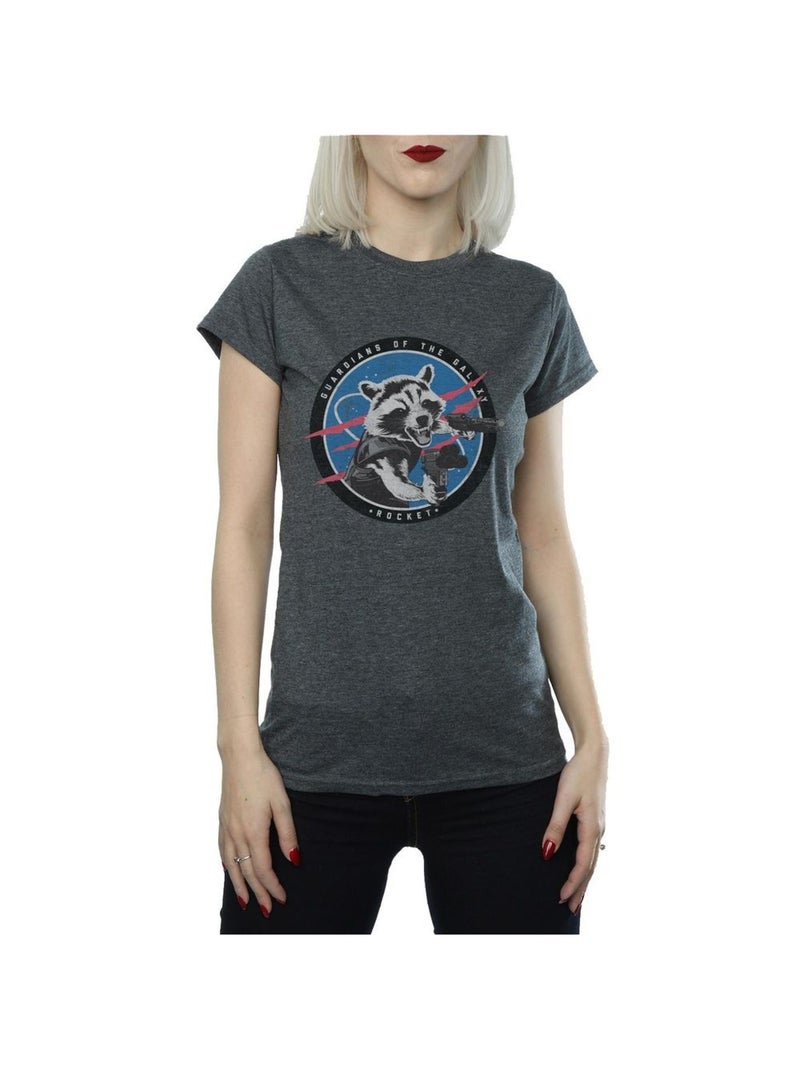 Marvel - T-shirt Les Gardiens de la Galaxie Gris foncé - Kiabi