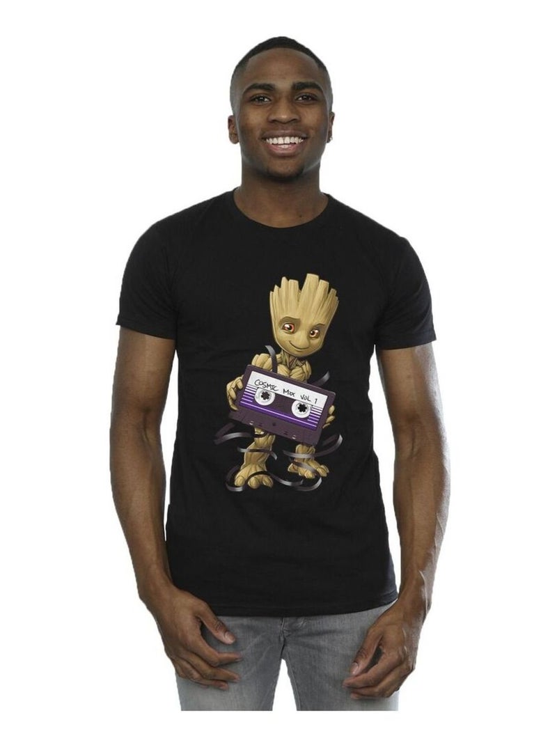 Marvel - T-shirt Les Gardiens de la Galaxie Noir - Kiabi