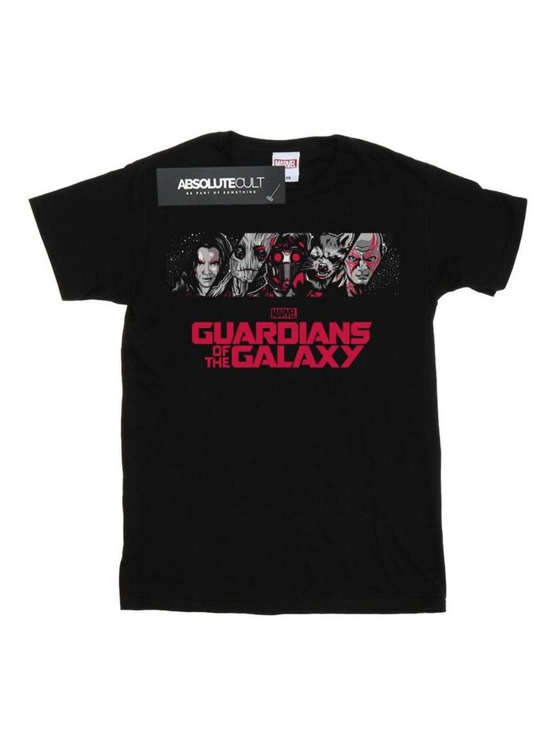 Marvel - T-shirt Les Gardiens de la Galaxie Noir - Kiabi