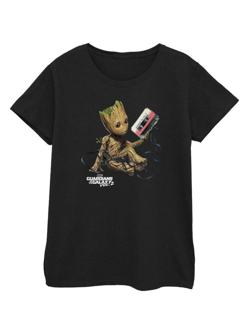 Marvel - T-shirt Les Gardiens de la Galaxie Noir - Kiabi
