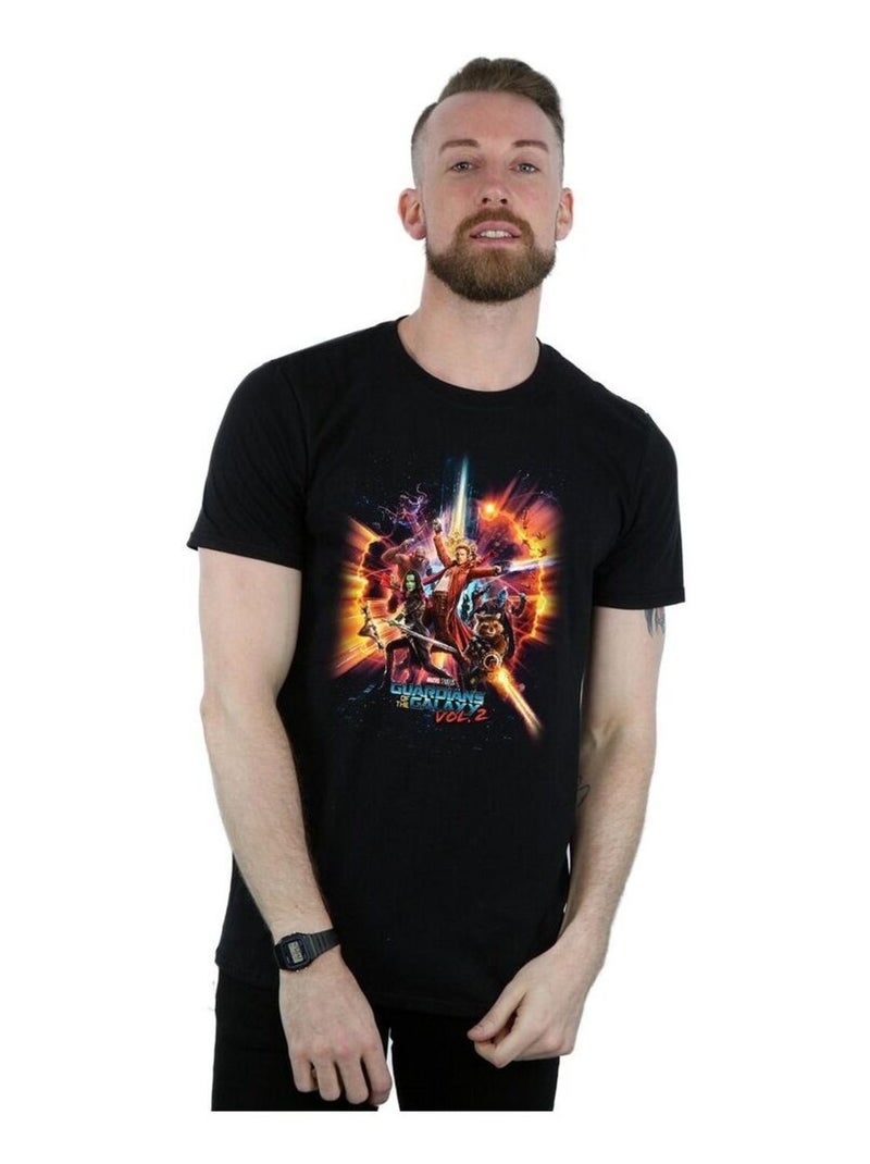 Marvel - T-shirt Les Gardiens de la Galaxie VOL. Noir - Kiabi