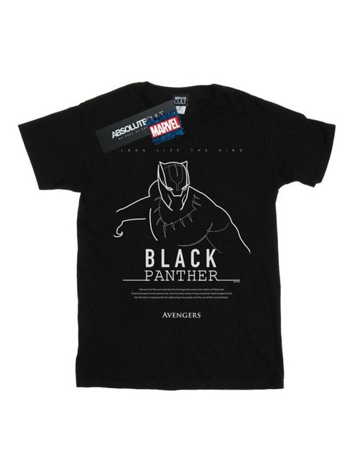 Marvel - T-shirt LONG LIVE THE KING - Kiabi