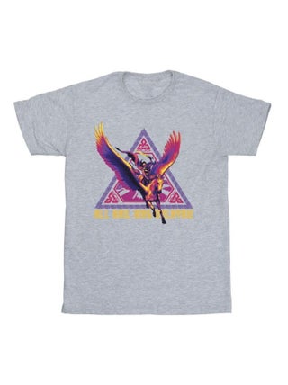 Marvel - T-shirt LOVE AND THUNDER ALL HAIL