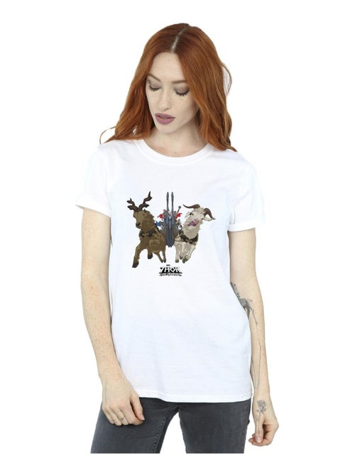Marvel - T-shirt LOVE AND THUNDER - Kiabi