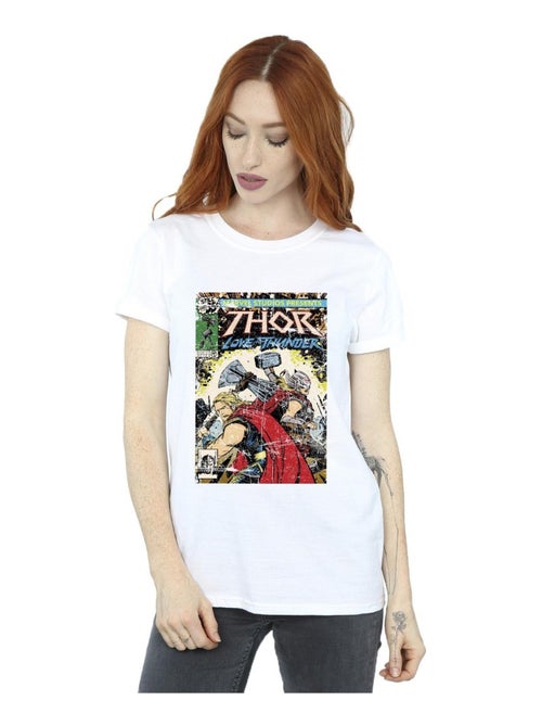 Marvel - T-shirt LOVE AND THUNDER - Kiabi