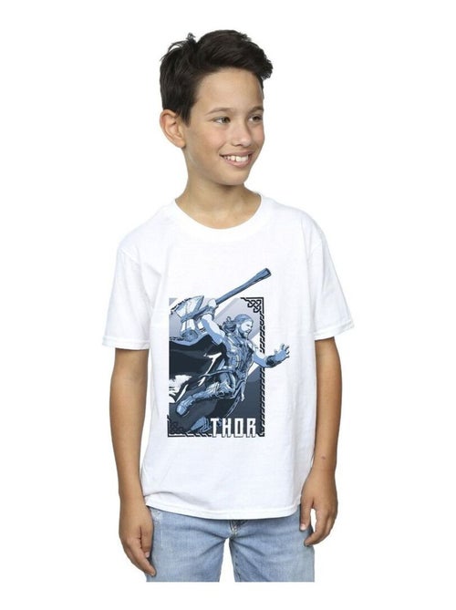 Marvel - T-shirt LOVE AND THUNDER - Kiabi
