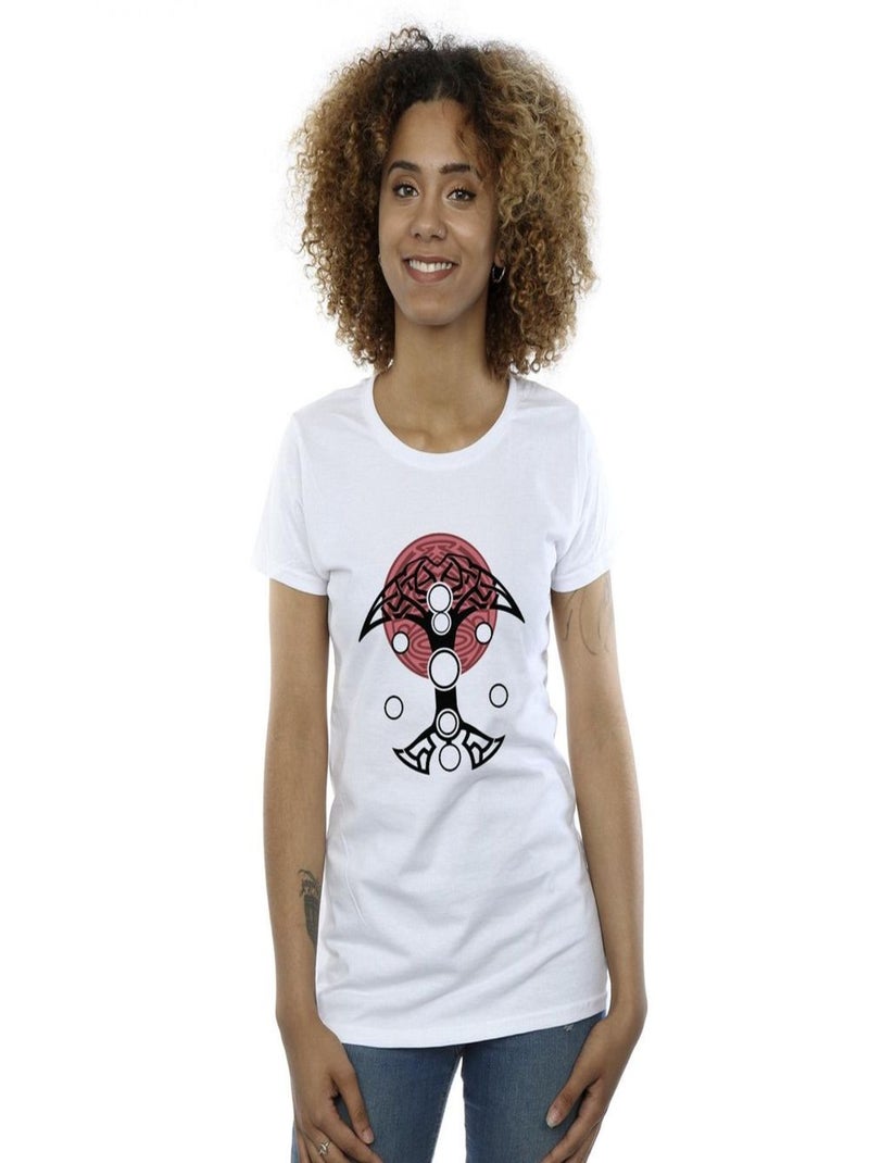 Marvel - T-shirt LOVE AND THUNDER Blanc - Kiabi