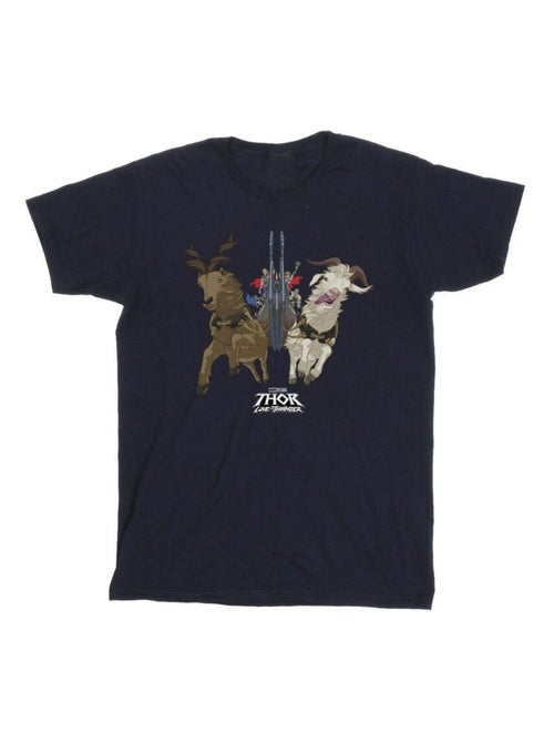 Marvel - T-shirt LOVE AND THUNDER - Kiabi