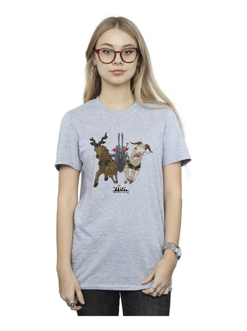 Marvel - T-shirt LOVE AND THUNDER - Kiabi