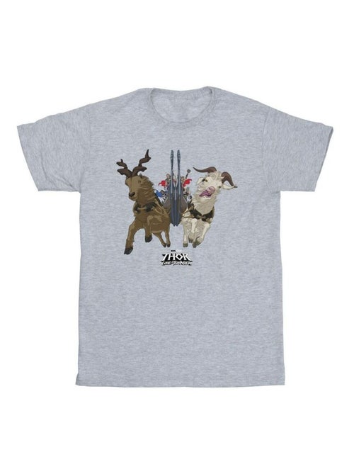Marvel - T-shirt LOVE AND THUNDER - Kiabi