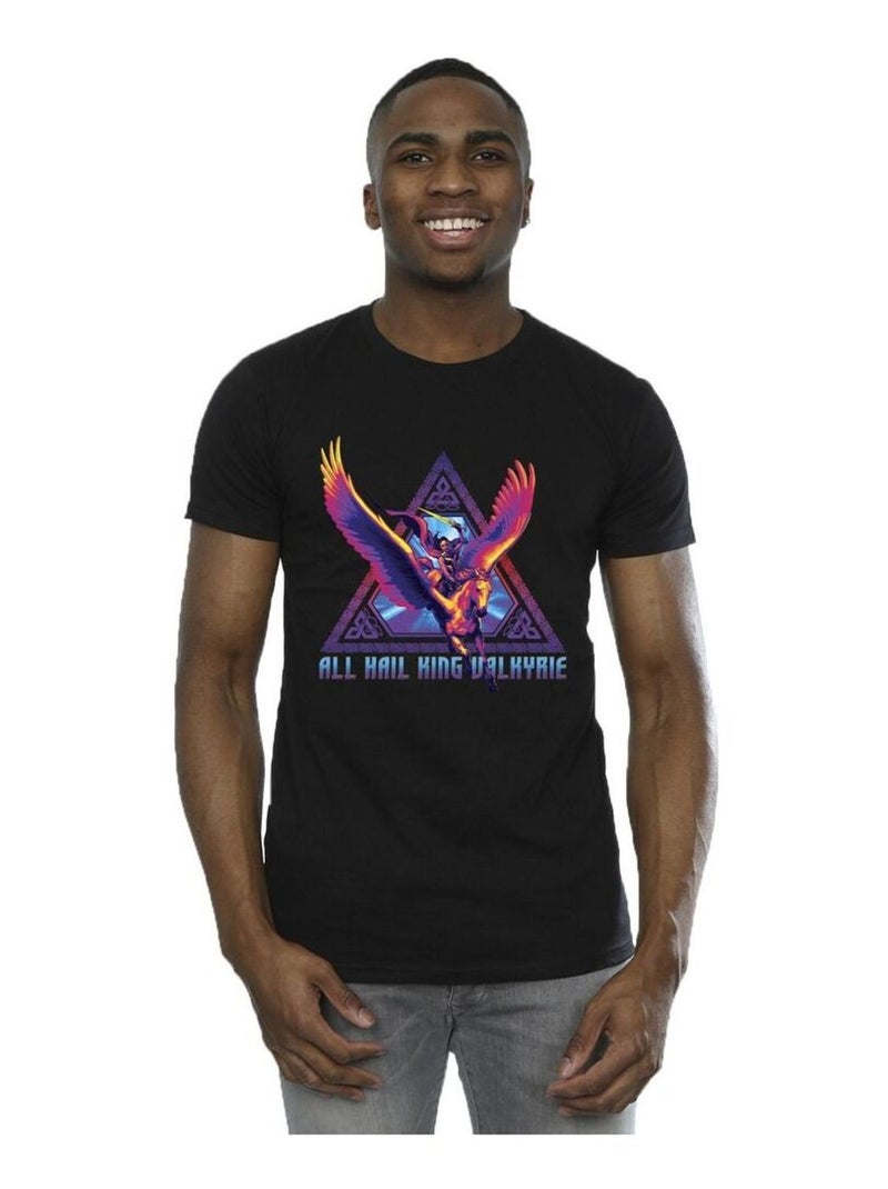 Marvel - T-shirt LOVE AND THUNDER Noir - Kiabi