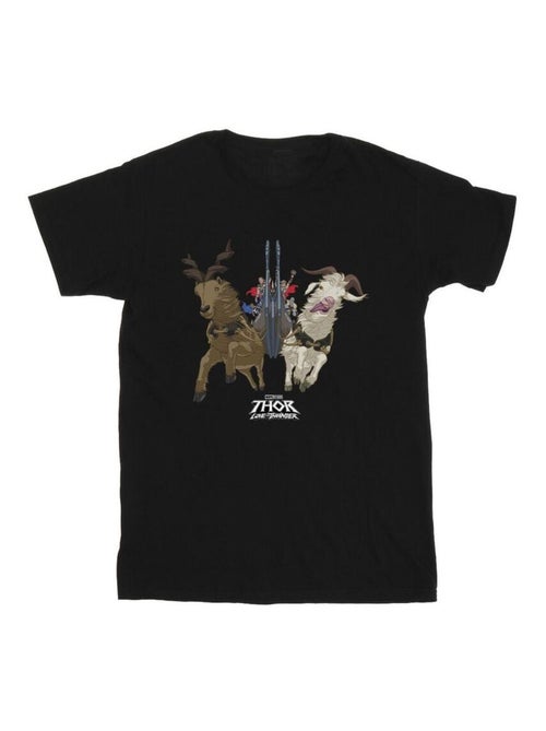 Marvel - T-shirt LOVE AND THUNDER - Kiabi