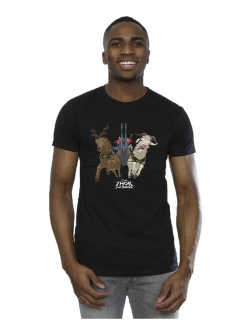 Marvel - T-shirt LOVE AND THUNDER - Kiabi