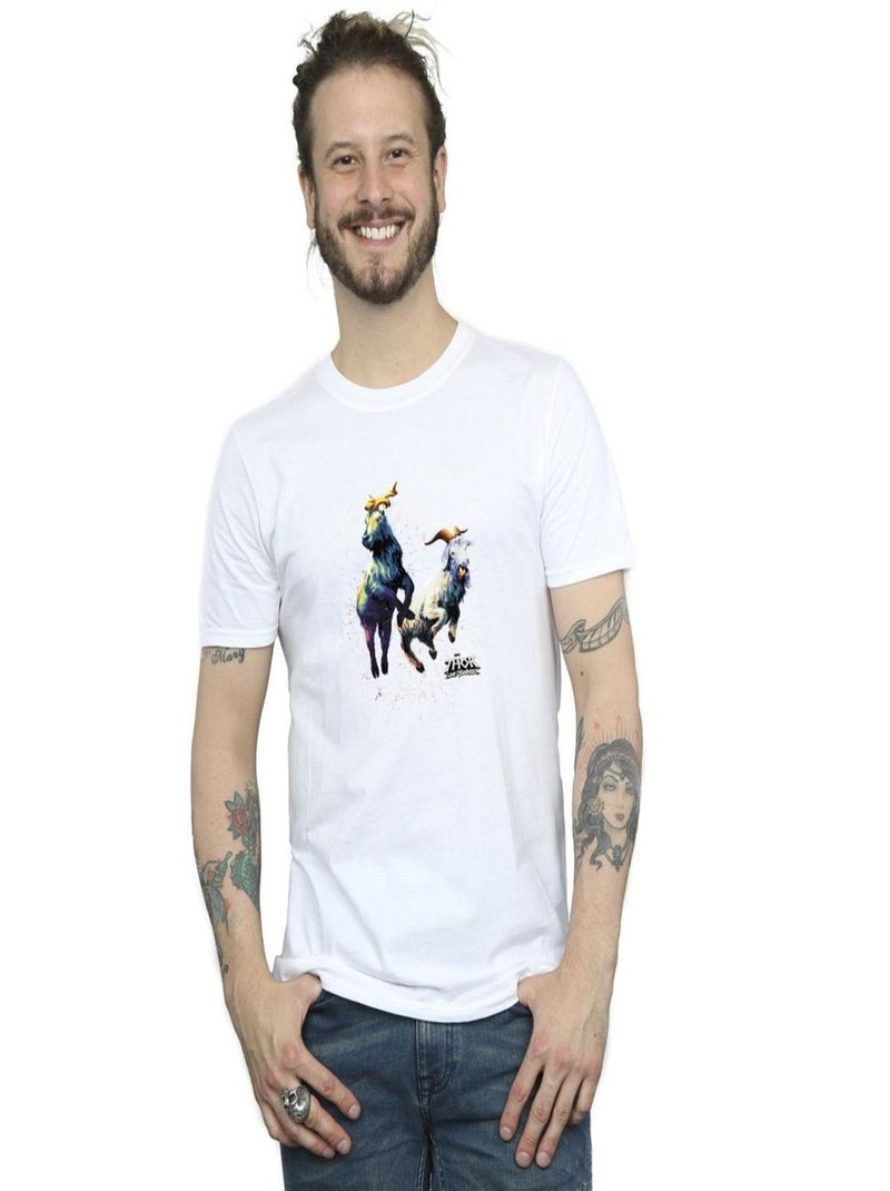 Marvel - T-shirt LOVE AND THUNDER TOOTHGNASHER Blanc - Kiabi