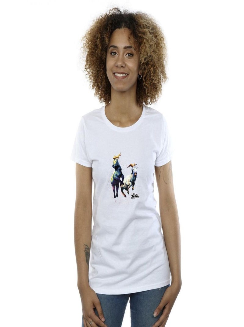 Marvel - T-shirt LOVE AND THUNDER TOOTHGNASHER Blanc - Kiabi