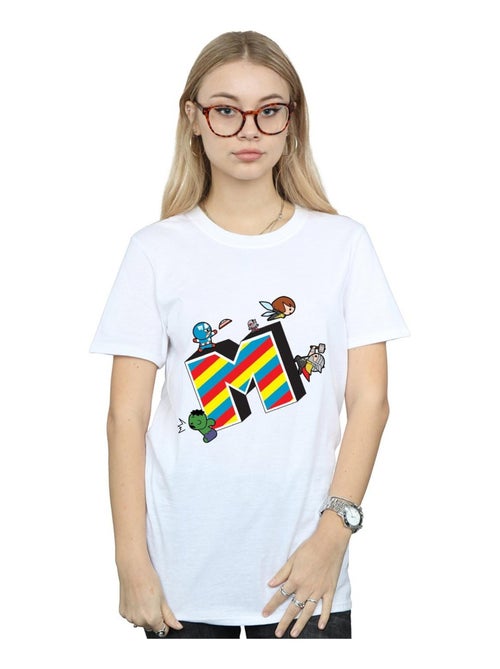 Marvel - T-shirt M IS FOR MARVEL - Kiabi