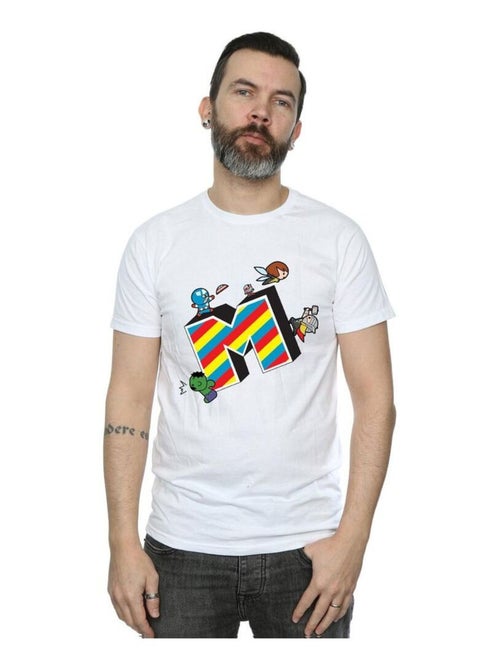 Marvel - T-shirt M IS FOR MARVEL - Kiabi