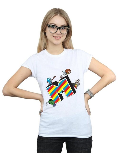 Marvel - T-shirt M IS FOR MARVEL - Kiabi