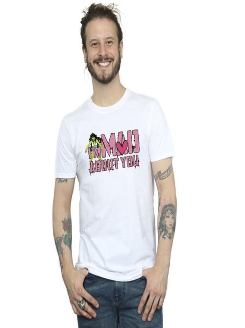 Marvel - T-shirt MAD ABOUT YOU - Kiabi Marvel - T-shirt MAD ABOUT YOU - Kiabi