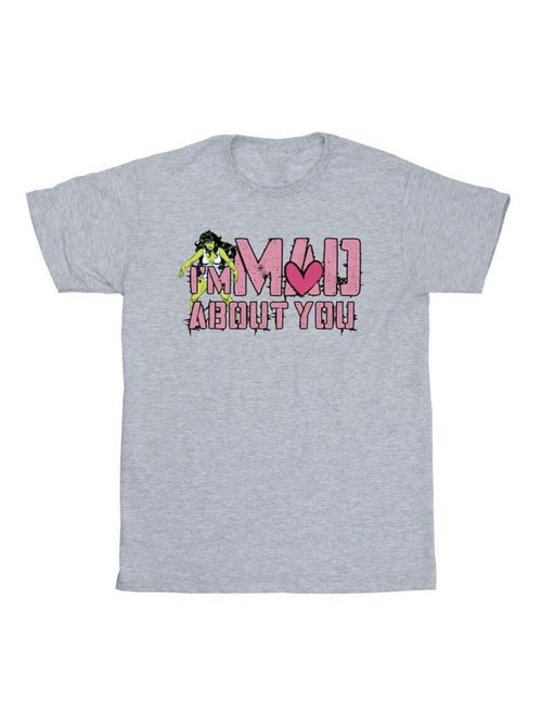 Marvel - T-shirt MAD ABOUT YOU - Kiabi Marvel - T-shirt MAD ABOUT YOU - Kiabi
