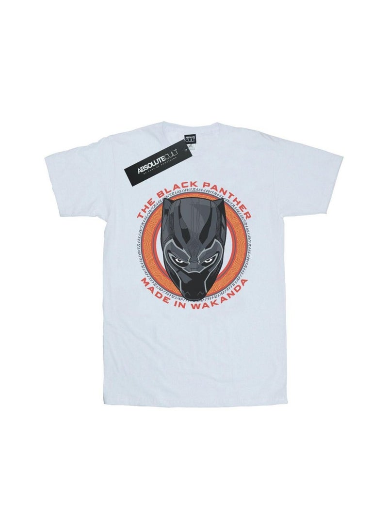 Marvel - T-shirt MADE IN WAKANDA Blanc - Kiabi