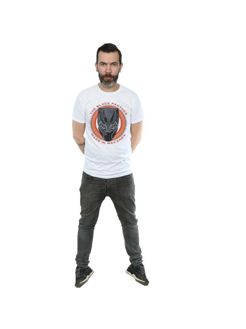 Marvel - T-shirt MADE IN WAKANDA Blanc - Kiabi