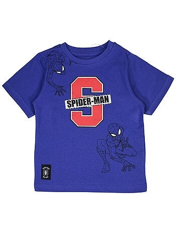 Marvel - T-shirt manches courtes garçon à imprimé